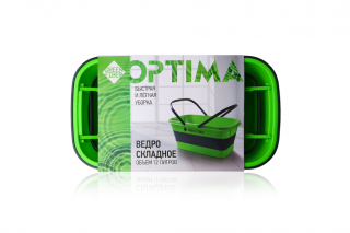 Ведро складное Green Fiber OPTIMA